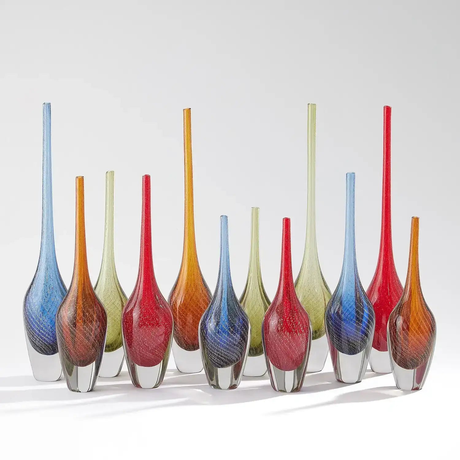 GLOBAL VIEWS FLECKED SPIRE BOTTLE - Art