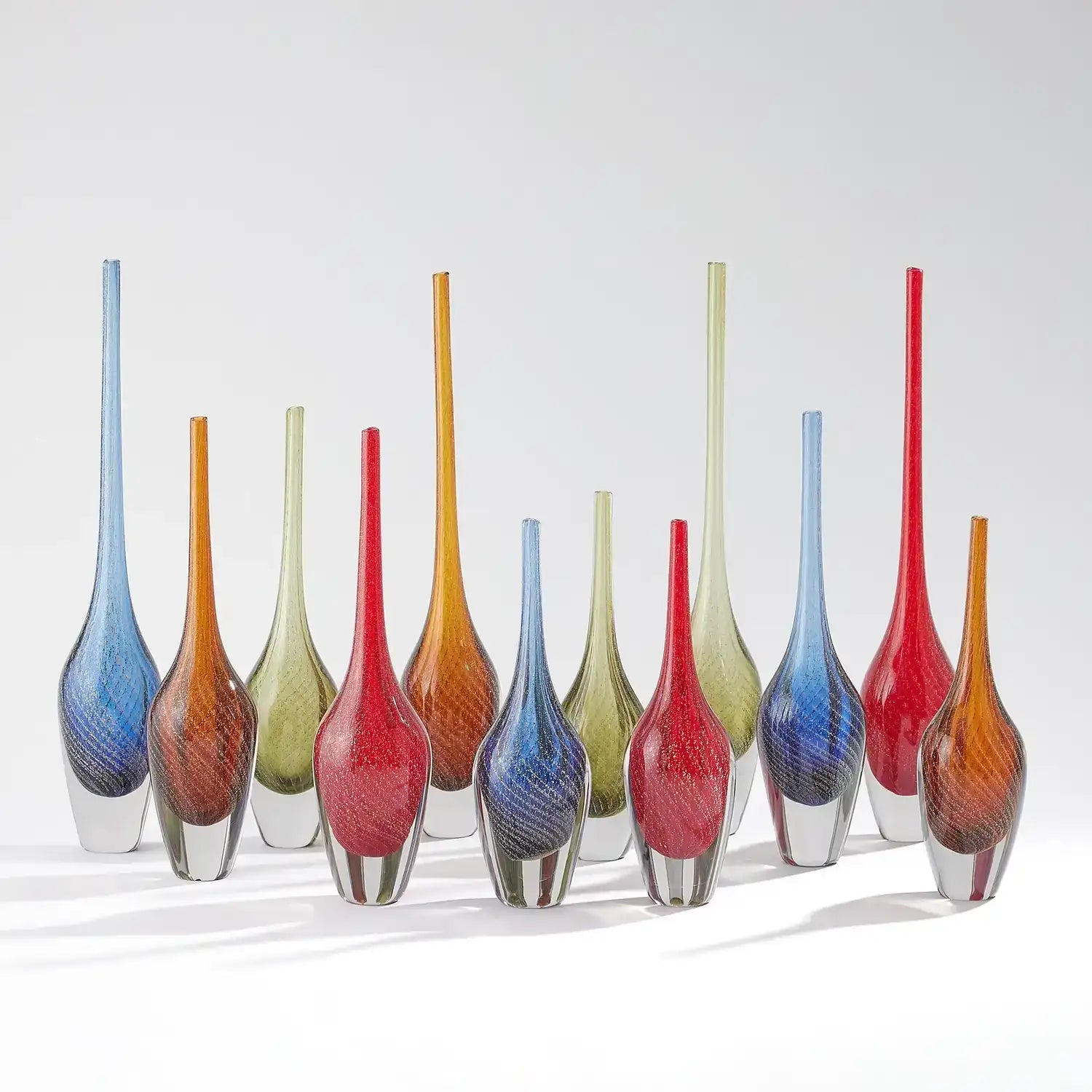 GLOBAL VIEWS FLECKED SPIRE BOTTLE - Art