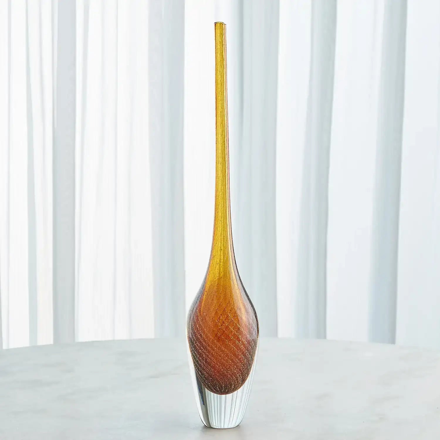 GLOBAL VIEWS FLECKED SPIRE BOTTLE - Art