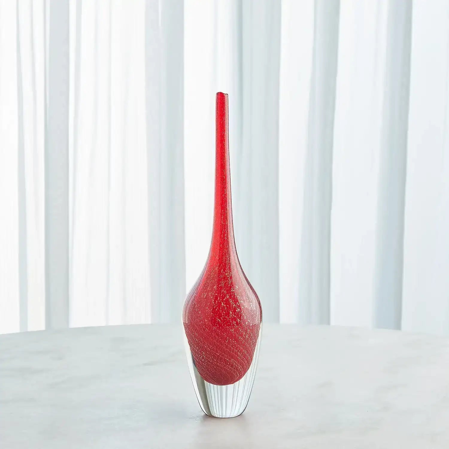 GLOBAL VIEWS FLECKED SPIRE BOTTLE - Art