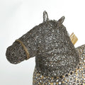 GLOBAL VIEWS CRAZY FAT PONY SCULPTURE - Decorative Accents