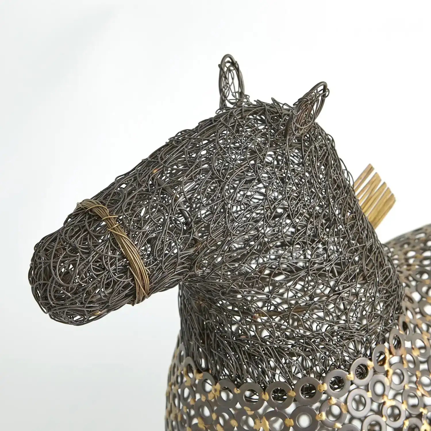 GLOBAL VIEWS CRAZY FAT PONY SCULPTURE - Decorative Accents