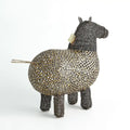 GLOBAL VIEWS CRAZY FAT PONY SCULPTURE - Decorative Accents