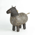 GLOBAL VIEWS CRAZY FAT PONY SCULPTURE - Decorative Accents