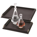 GLOBAL VIEWS WRAPPED HANDLE TRAY - Decorative Accents