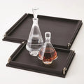 GLOBAL VIEWS WRAPPED HANDLE TRAY - Decorative Accents