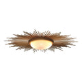 GLOBAL VIEWS, SUNBURST LIGHT FIXTURE, PENDANT LIGHT