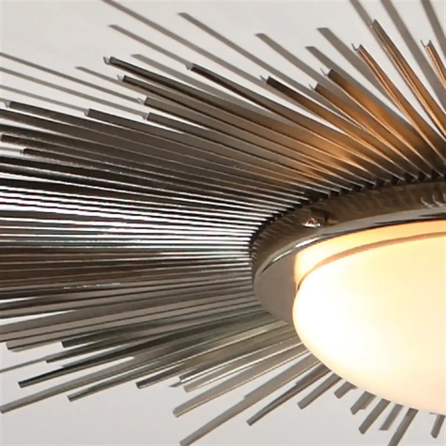 GLOBAL VIEWS, SUNBURST LIGHT FIXTURE, PENDANT LIGHT