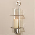 GLOBAL VIEWS CIRCLE IN SQUARE WALL SCONCE - Decorative Accents