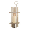 GLOBAL VIEWS CIRCLE IN SQUARE WALL SCONCE - Decorative Accents