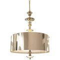 GLOBAL VIEWS, TURNED PENDANT CHANDELIER, PENDANT LIGHT