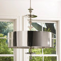 GLOBAL VIEWS, TURNED PENDANT CHANDELIER, PENDANT LIGHT