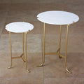 GLOBAL VIEWS PLIE TABLE - Side