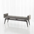 GLOBAL VIEWS FAUX BOIS CITY BENCH - Benches, Ottoman, Stools