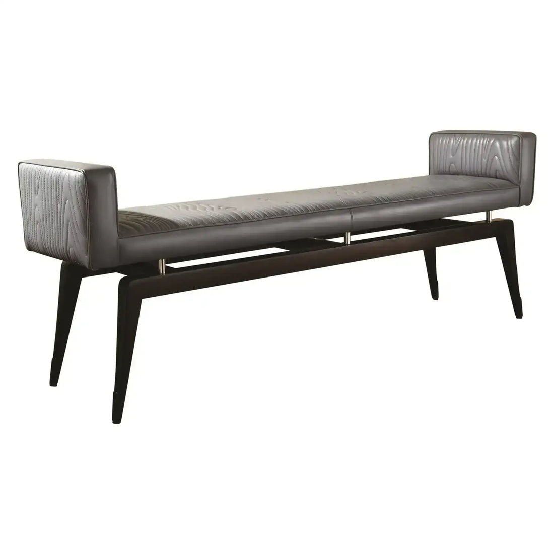 GLOBAL VIEWS FAUX BOIS CITY BENCH - Benches, Ottoman, Stools