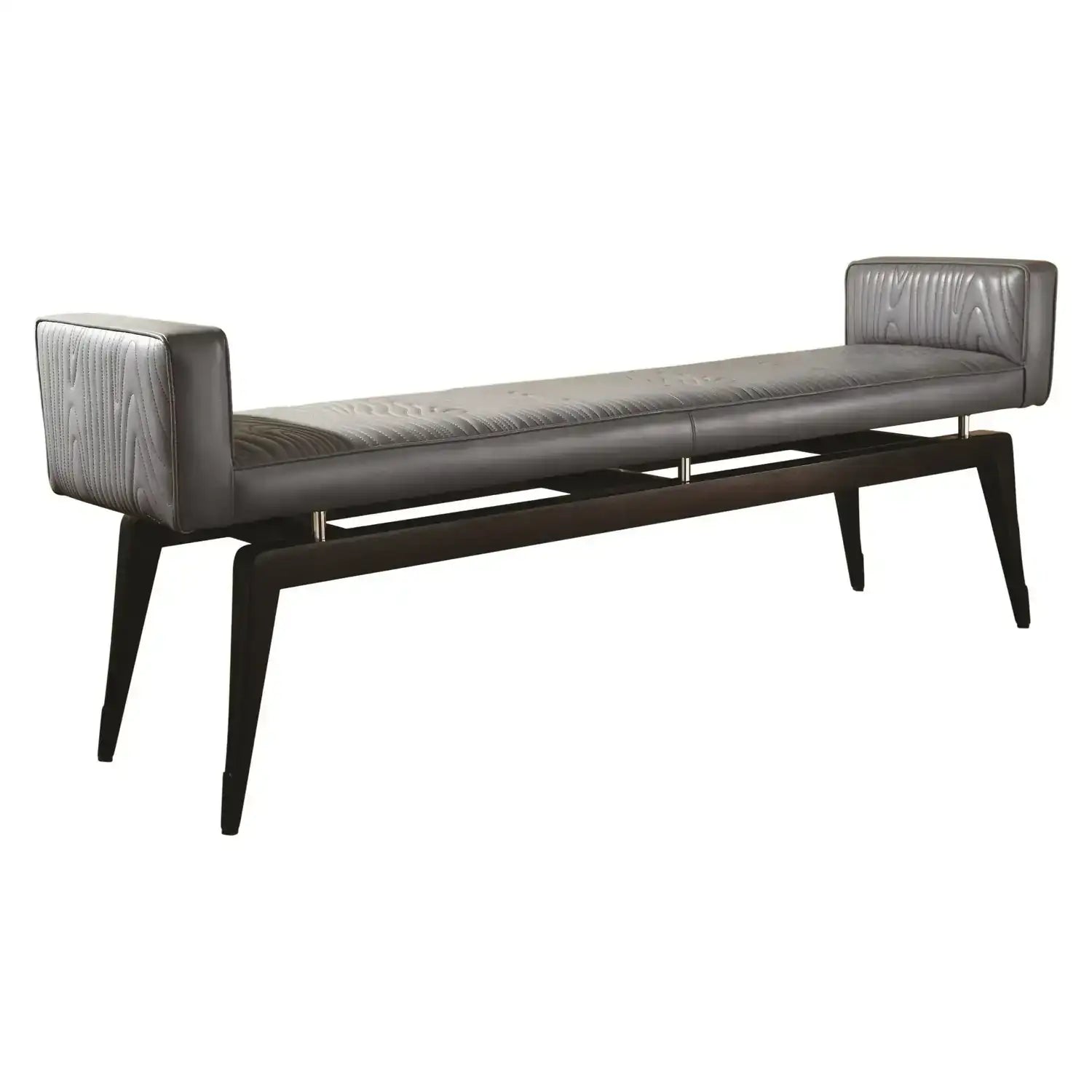 GLOBAL VIEWS FAUX BOIS CITY BENCH - Benches, Ottoman, Stools