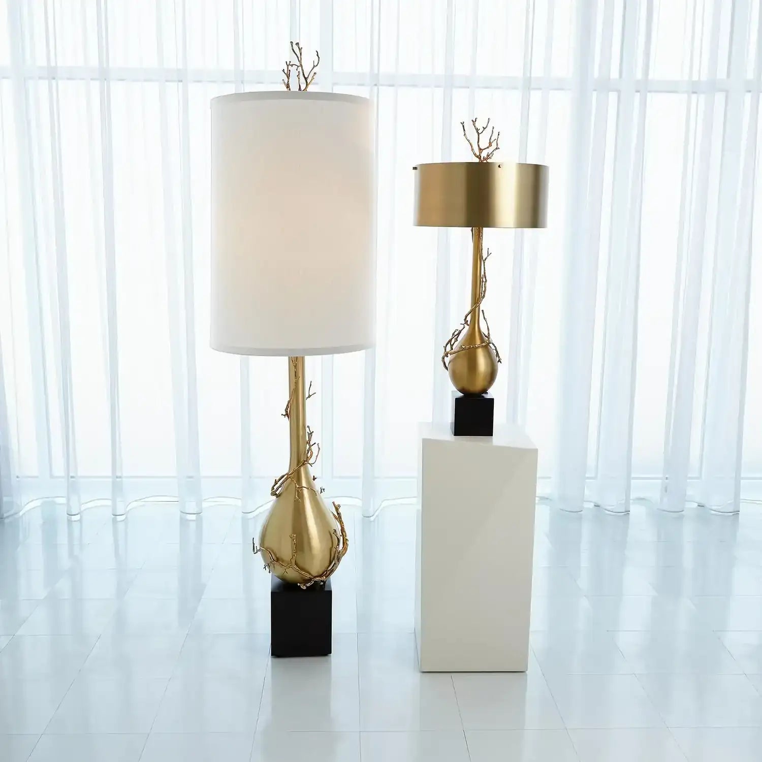 GLOBAL VIEWS, TWIG BULB FLOOR LAMP, FLOOR LAMP