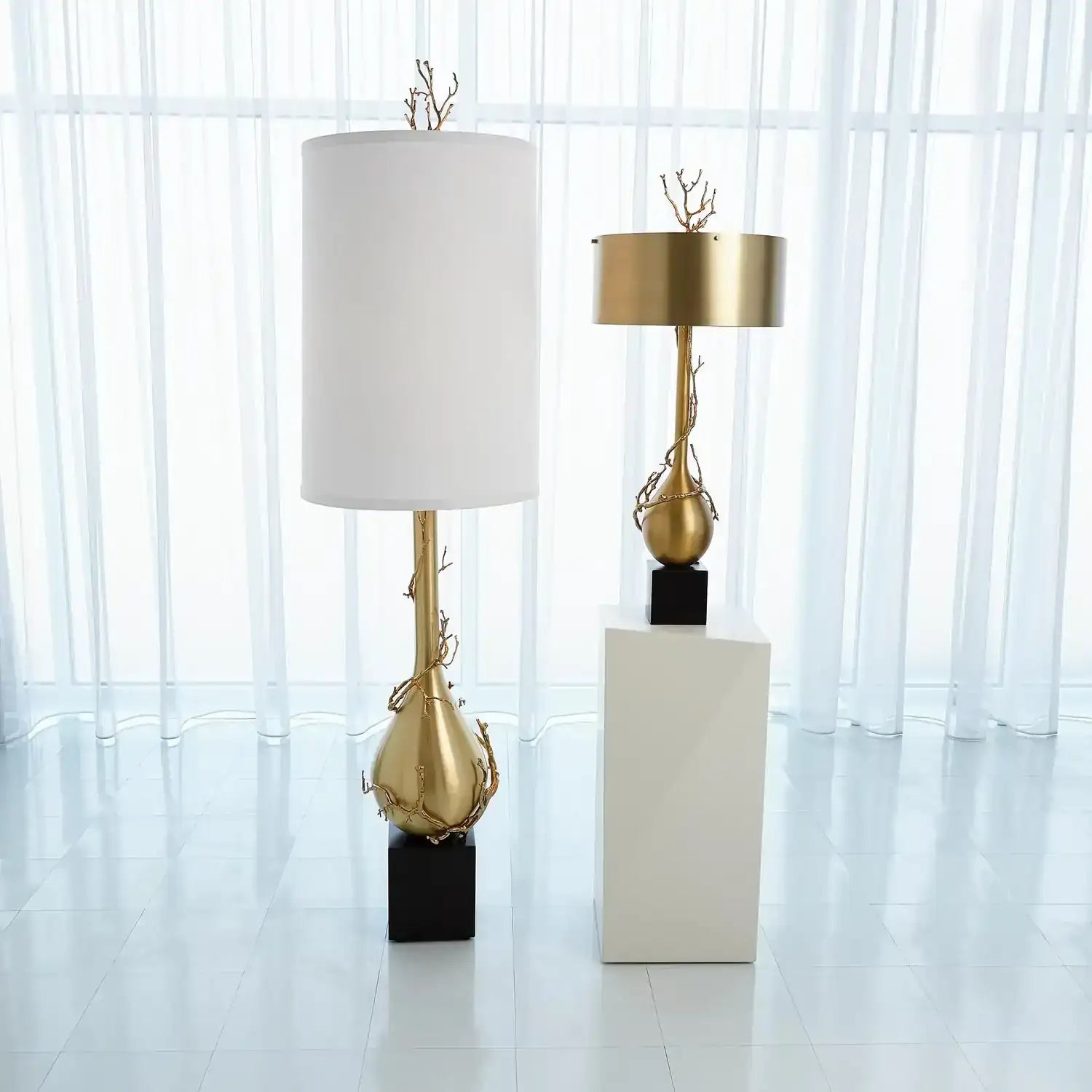 GLOBAL VIEWS, TWIG BULB FLOOR LAMP, FLOOR LAMP