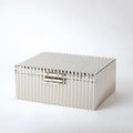 GLOBAL VIEWS CORRUGATED BAMBOO BOX - Decorative Accents