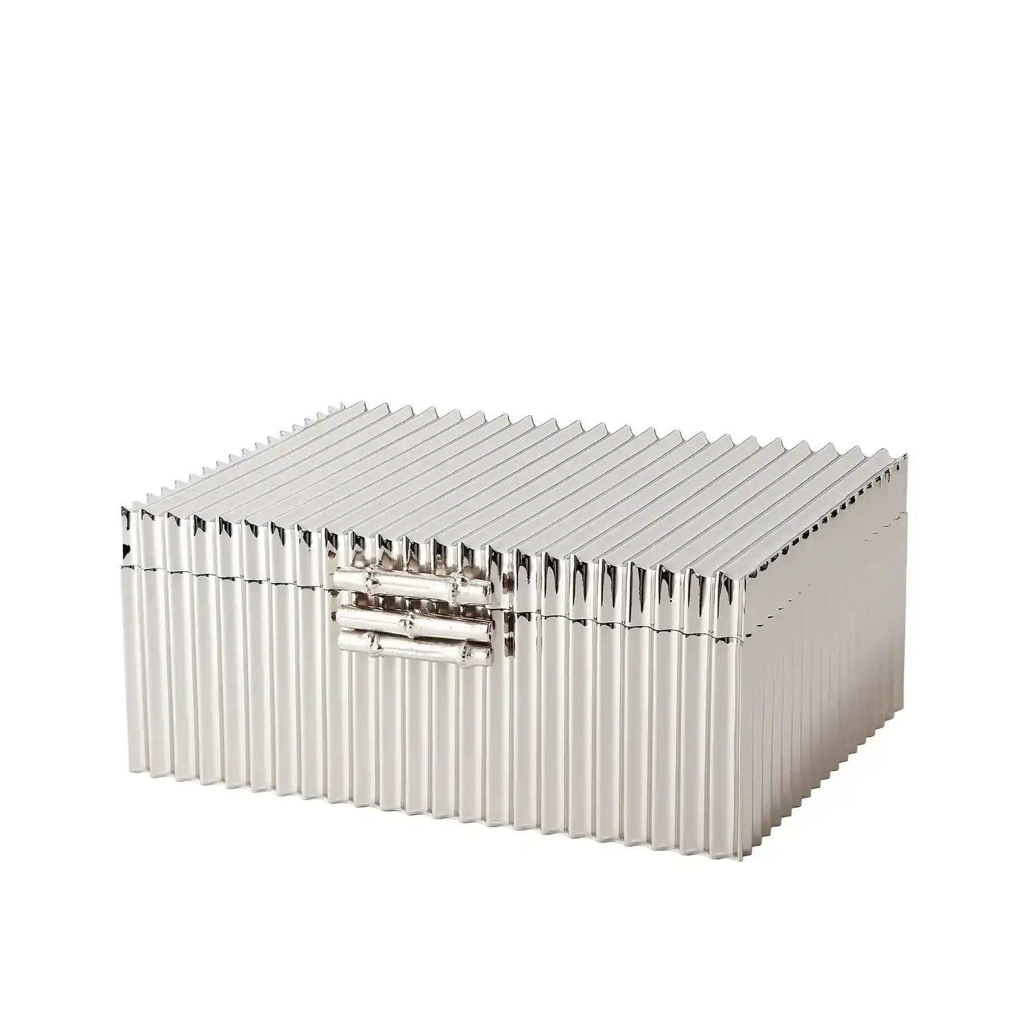 GLOBAL VIEWS CORRUGATED BAMBOO BOX - Decorative Accents