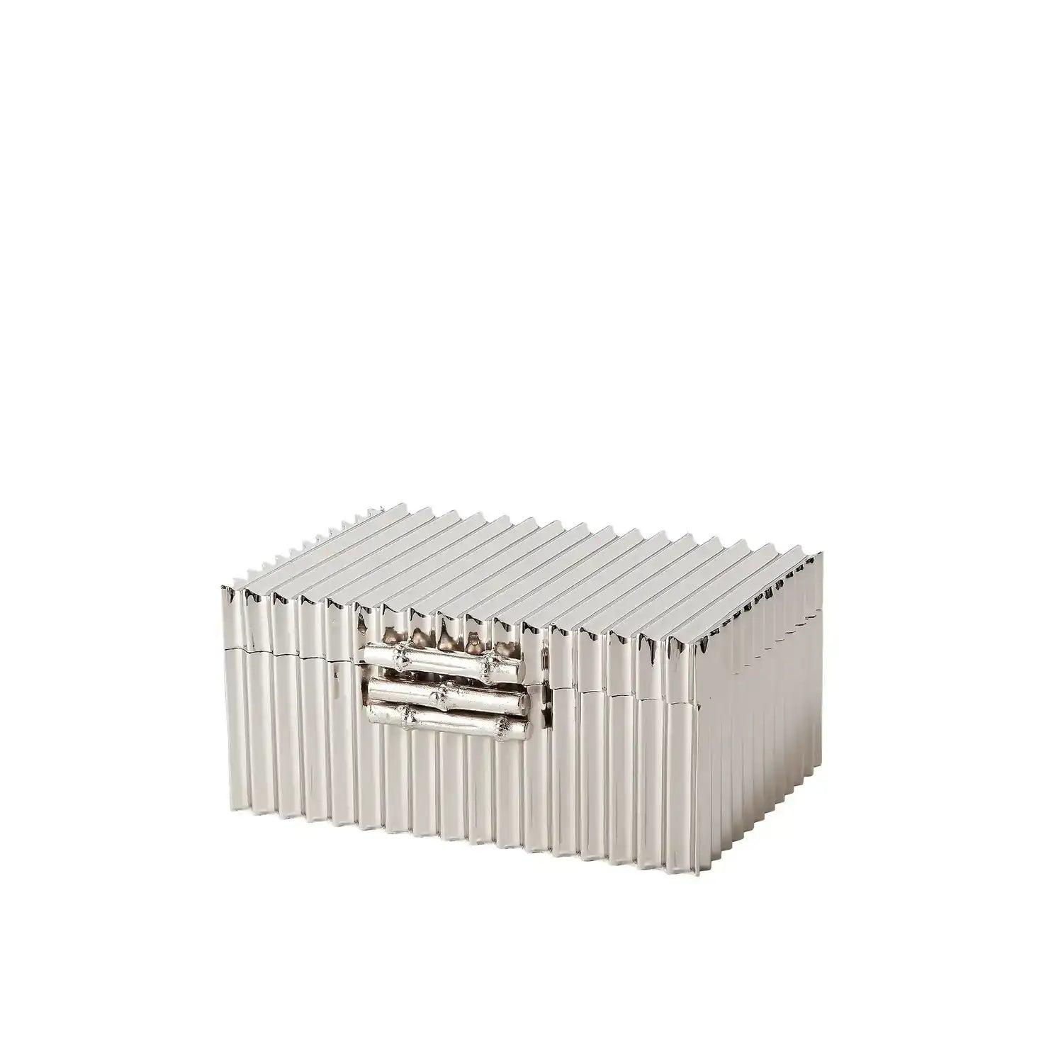 GLOBAL VIEWS CORRUGATED BAMBOO BOX - Decorative Accents