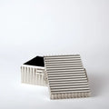 GLOBAL VIEWS CORRUGATED BAMBOO BOX - Decorative Accents