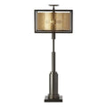 GLOBAL VIEWS, DOUBLE SHADE LAMP, TABLE LAMPS