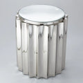 GLOBAL VIEWS FLUTED COLUMN TABLE - Side