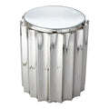 GLOBAL VIEWS FLUTED COLUMN TABLE - Side