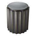 GLOBAL VIEWS FLUTED COLUMN TABLE - Side