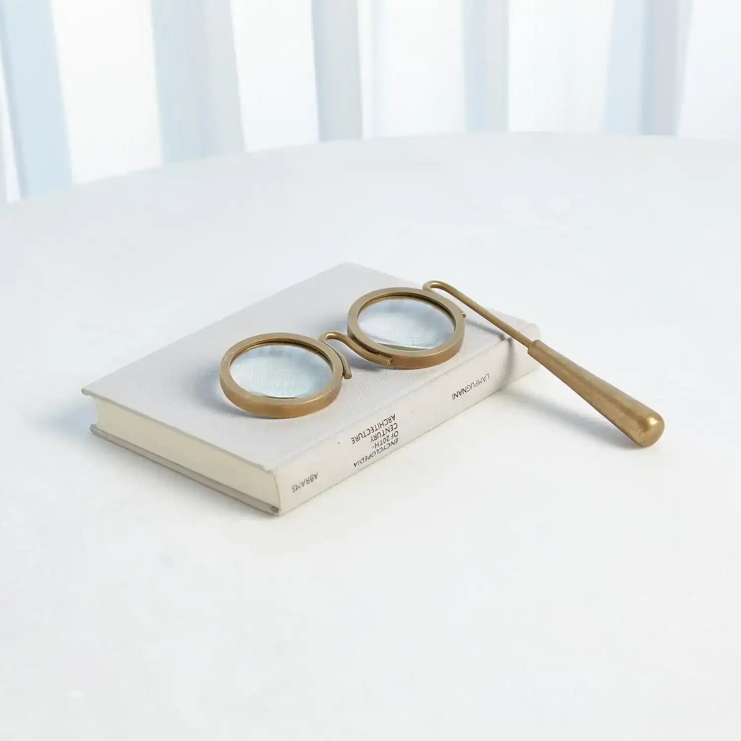 GLOBAL VIEWS LORGNETTE MAGNIFYING GLASS - Decorative Accents