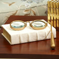 GLOBAL VIEWS LORGNETTE MAGNIFYING GLASS - Decorative Accents