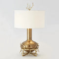 GLOBAL VIEWS, FAT BRASS TWIG TABLE LAMP, TABLE LAMPS