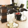GLOBAL VIEWS LINKED MIRRORED TRAY - Decorative Accents