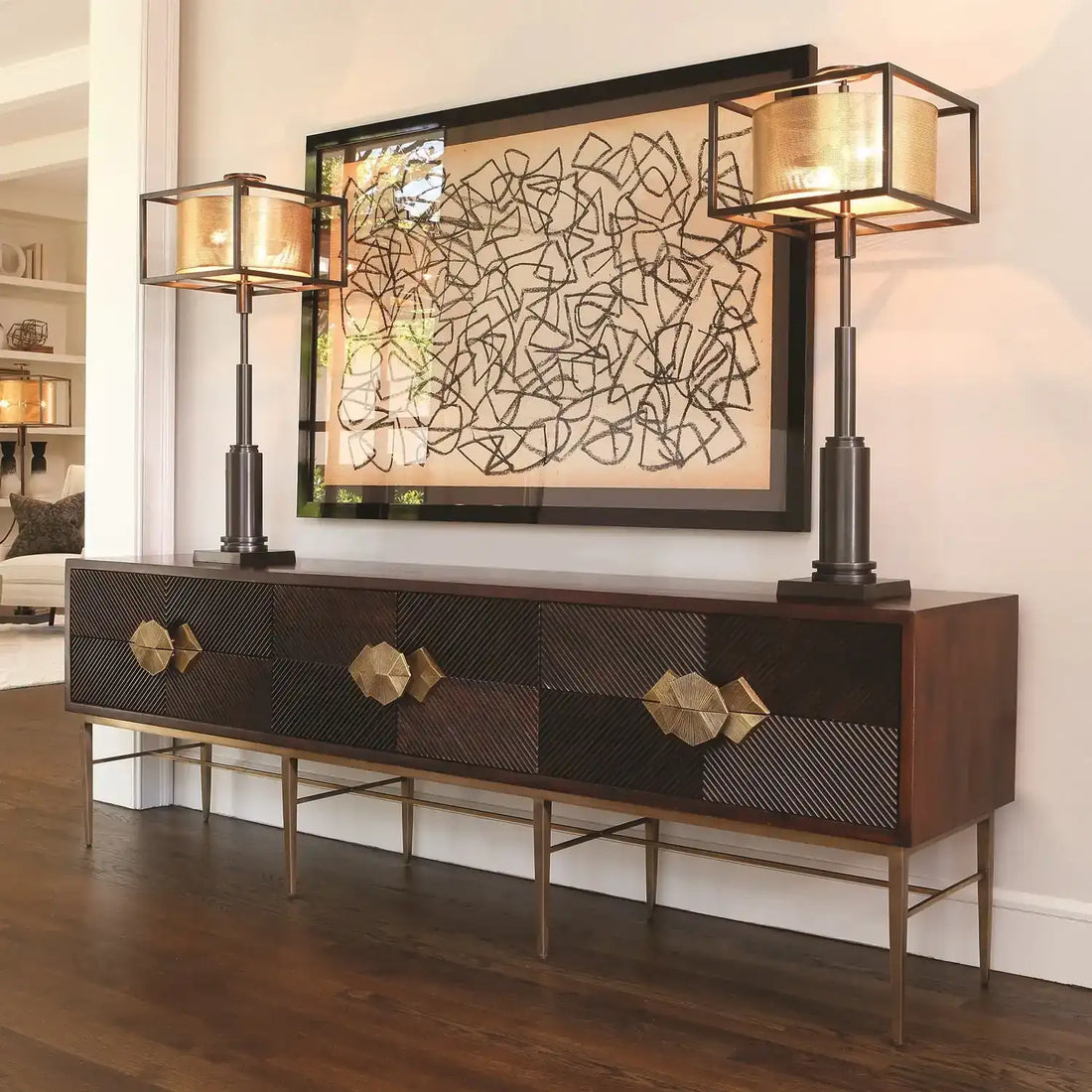 GLOBAL VIEWS GALAPAGOS MEDIA CABINET - Cabinets & Bar