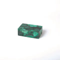 GLOBAL VIEWS MALACHITE STONE BOX - Decorative Accents