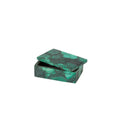 GLOBAL VIEWS MALACHITE STONE BOX - Decorative Accents
