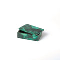 GLOBAL VIEWS MALACHITE STONE BOX - Decorative Accents