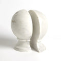 GLOBAL VIEWS MARBLE SPHERE BOOKENDS - Decorative Accents