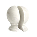 GLOBAL VIEWS MARBLE SPHERE BOOKENDS - Decorative Accents