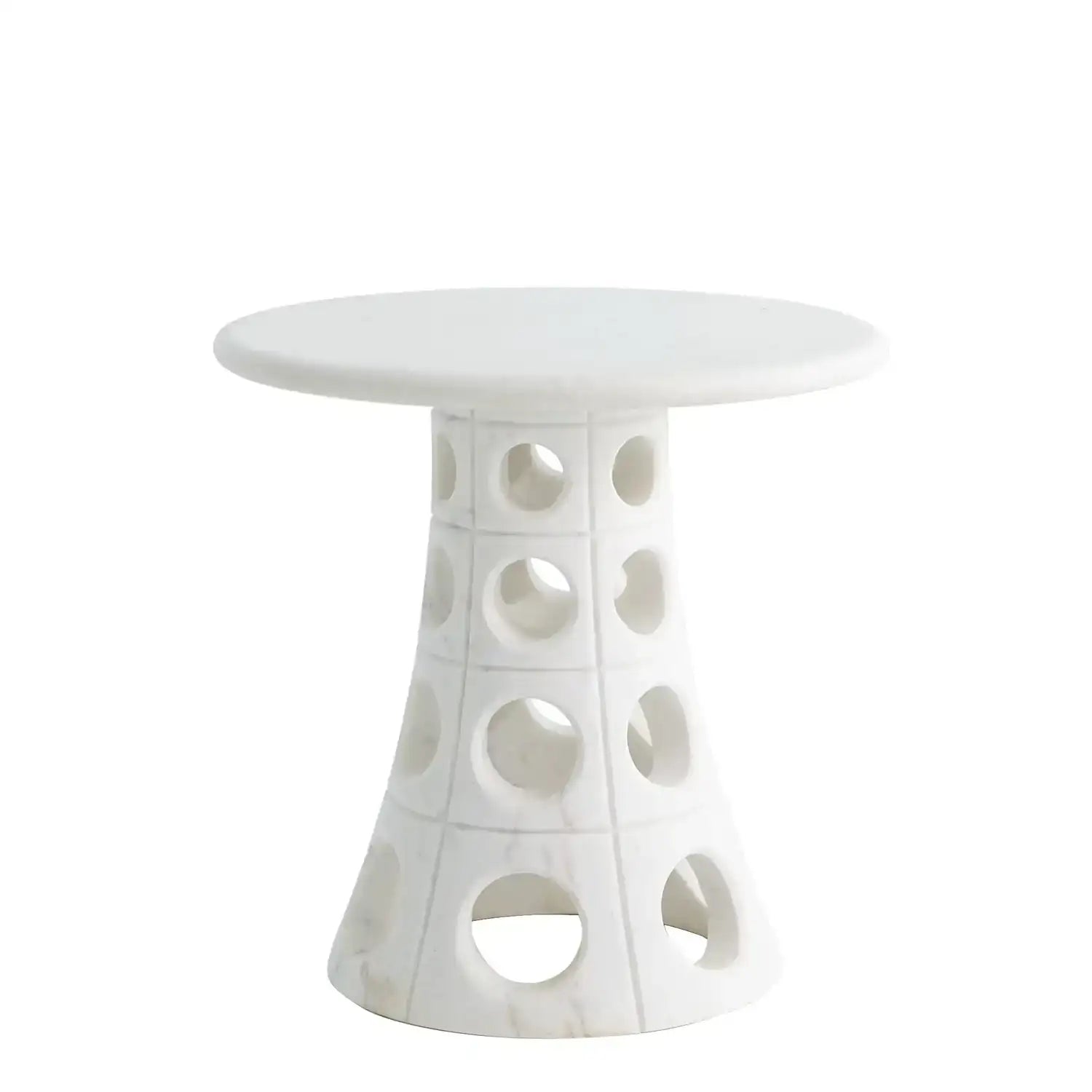 GLOBAL VIEWS TAPER CIRCLE SIDE TABLE - Side