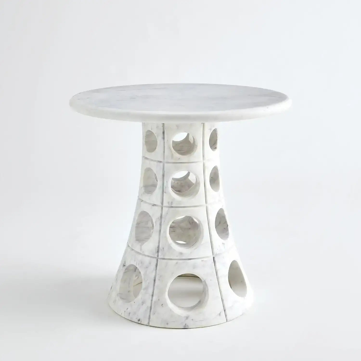 GLOBAL VIEWS TAPER CIRCLE SIDE TABLE - Side