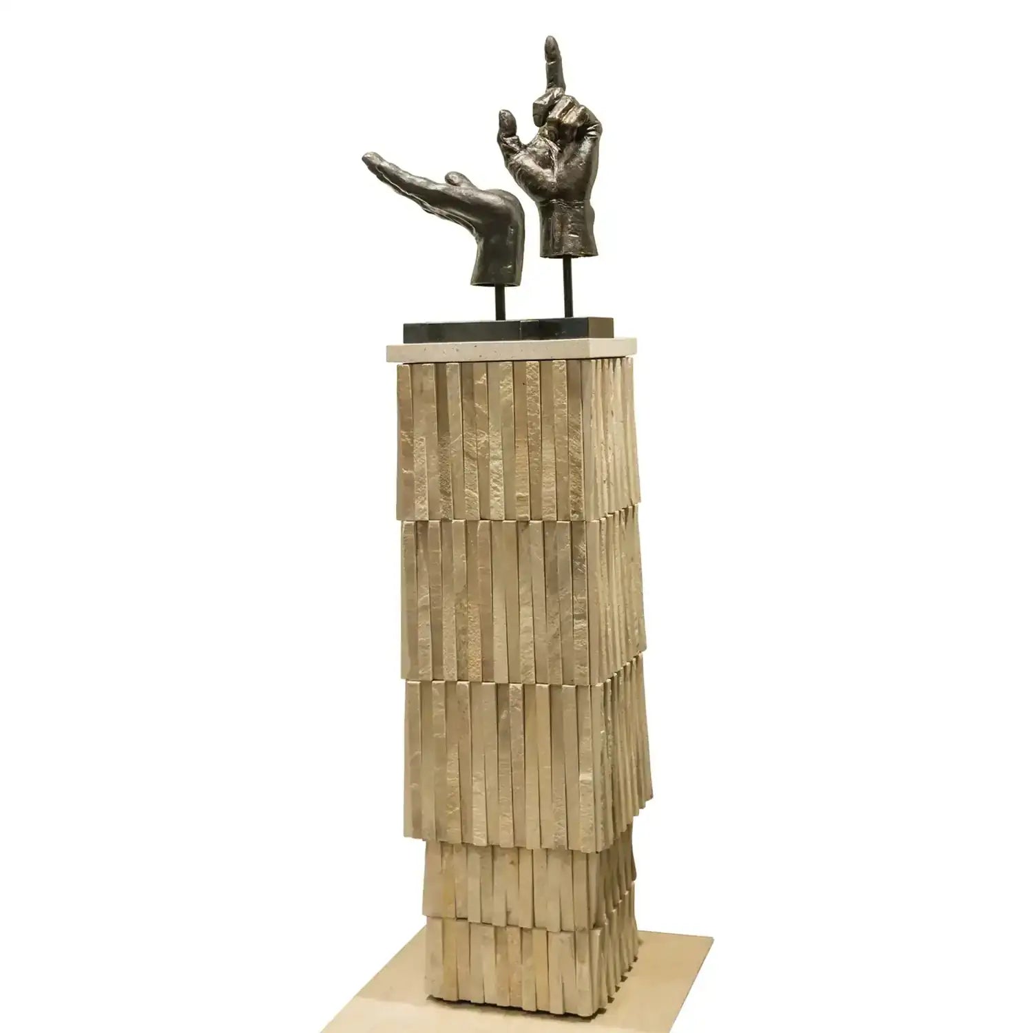 GLOBAL VIEWS TEETER TOTTER PEDESTAL - Decorative Accents