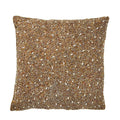 GLOBAL VIEWS GOLDEN BEADED PILLOW - Decorative Accents