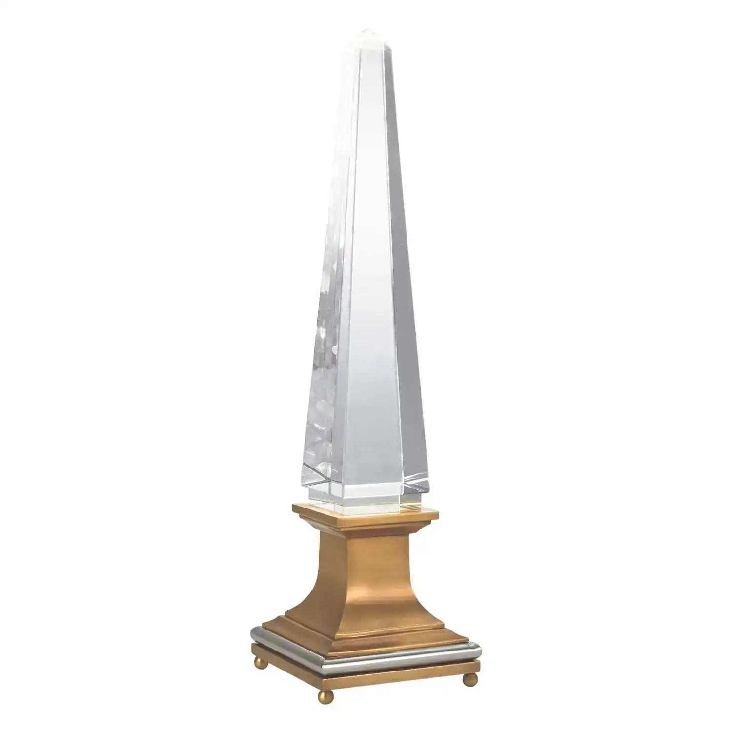 GLOBAL VIEWS ILLUMINATED CRYSTAL OBELISK - Decorative Accents