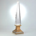 GLOBAL VIEWS ILLUMINATED CRYSTAL OBELISK - Decorative Accents