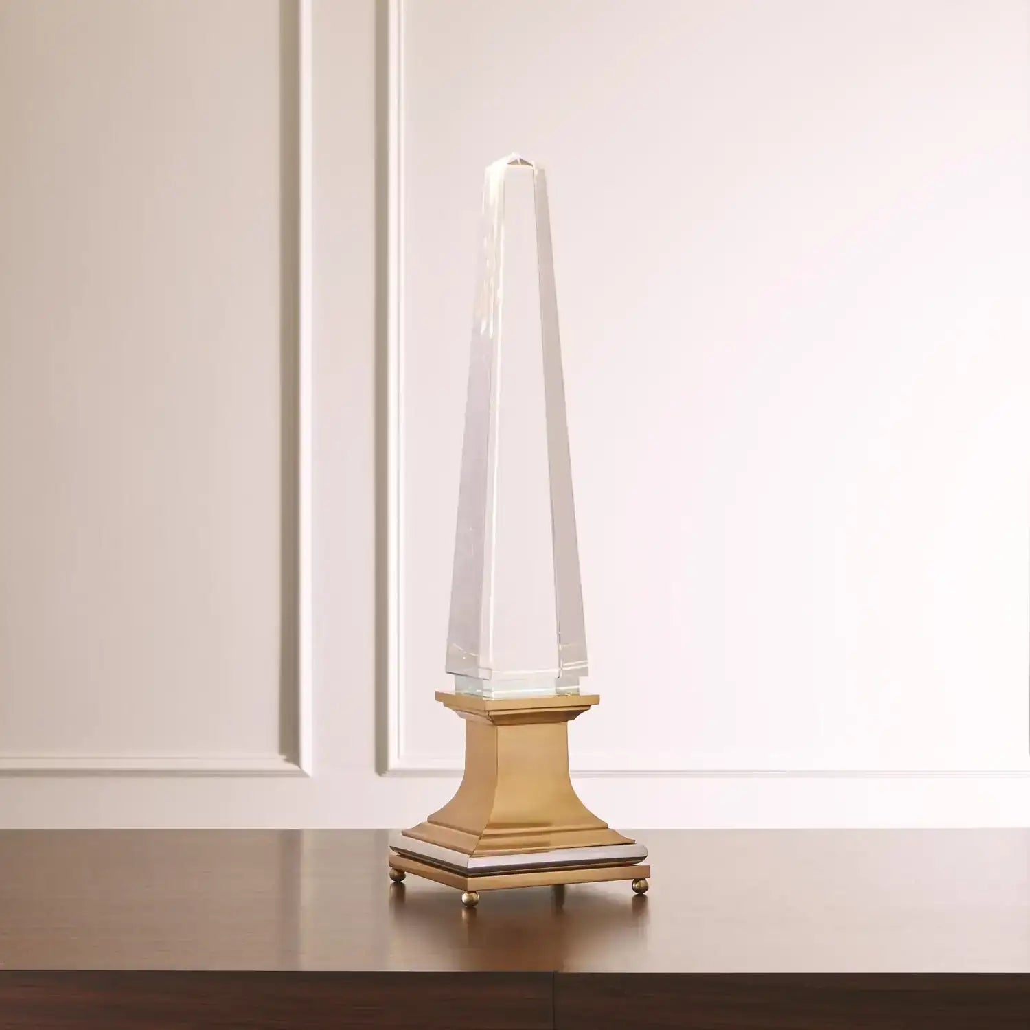 GLOBAL VIEWS ILLUMINATED CRYSTAL OBELISK - Decorative Accents