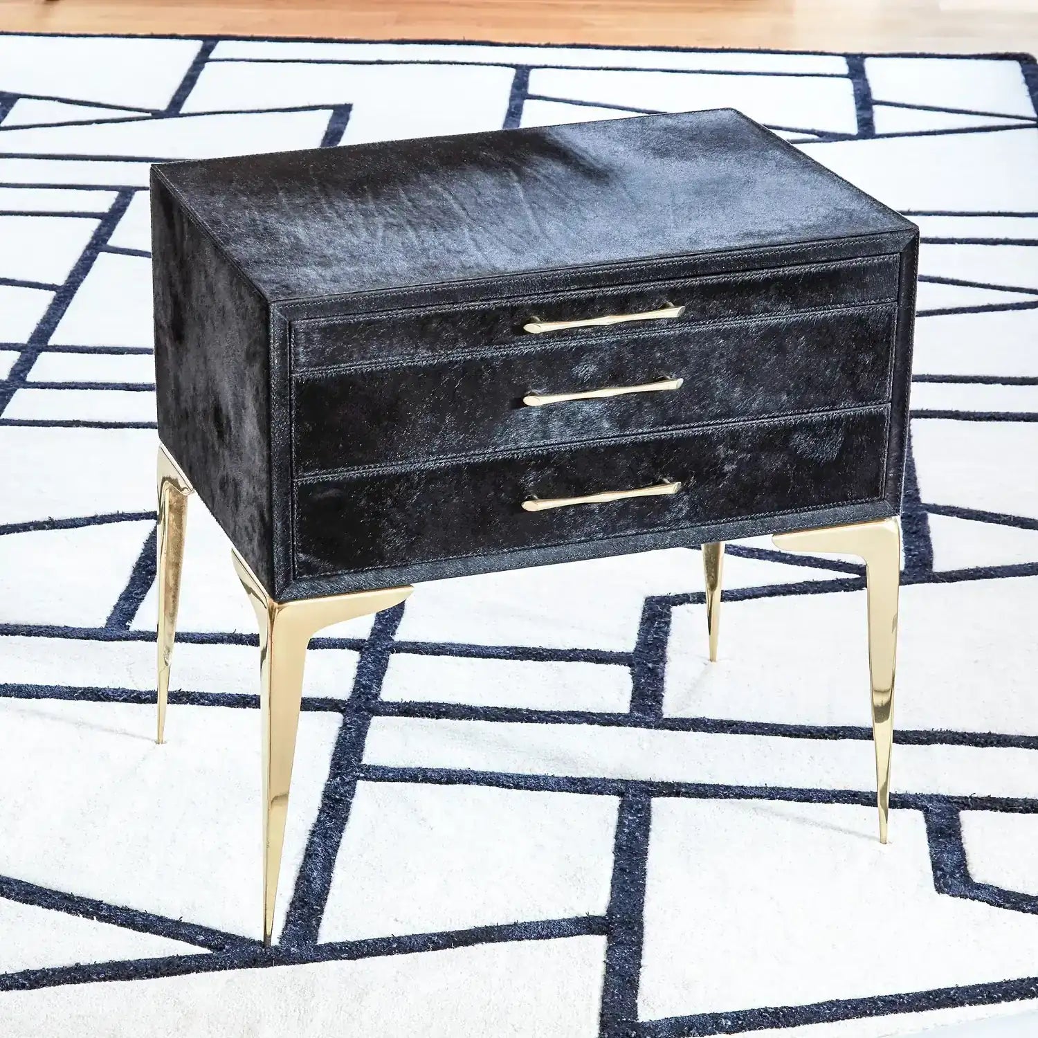 GLOBAL VIEWS STILETTO BEDSIDE TABLE - Beds