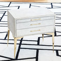 GLOBAL VIEWS STILETTO BEDSIDE TABLE - Beds