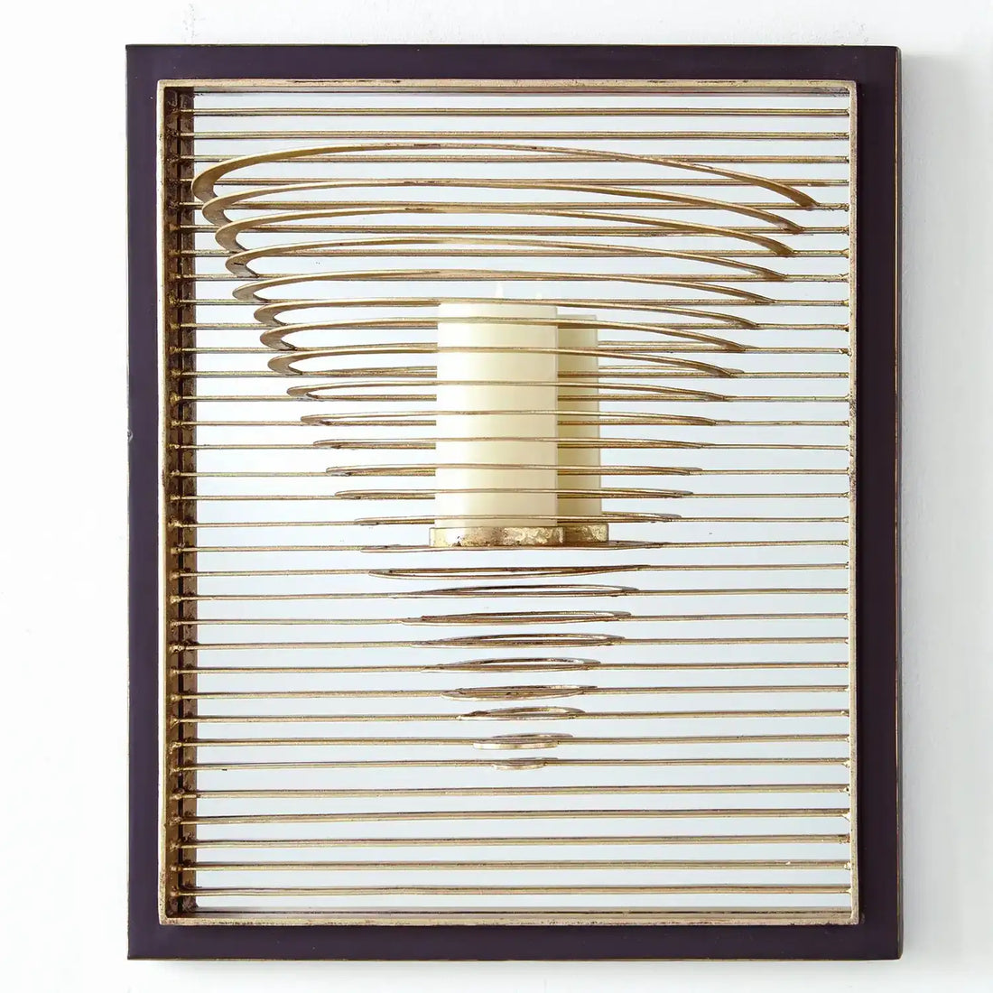 GLOBAL VIEWS PYRAMID CANDLE SCONCE - Decorative Accents